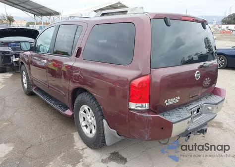 2004 Nissan Pathfinder Armada Se Off-Road from USA, damaged, VIN 5N1AA08A54N720848